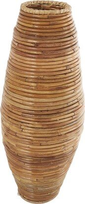 Peyton Lane Rattan Handmade Wrapped Vase