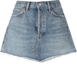 Parker denim miniskirt