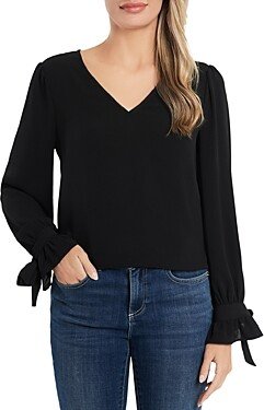 Tie Sleeve Blouse