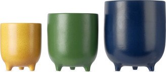 The Conran Shop Multicolor Piede Planter Set, 3 pcs