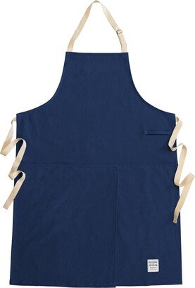 Risdon & Risdon Potter's Split Leg Canvas Apron - No Pockets - Navy