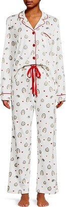 2-Piece Be Mine Pajama Set