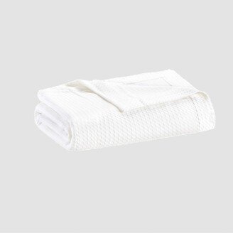 Gracie Mills Egyptian Blanket, White - Twin