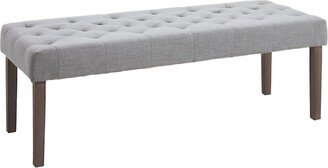 Homcom Modern Simplicity Household Bed End Footstool with Soft Sponge Cushion