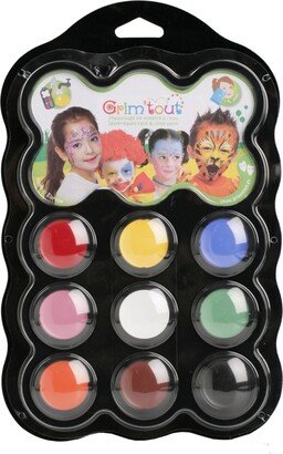 Kobal Sales and Marketing Ltd Toys Grim 'Tout 9 Carnival Color Face Paints