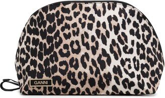 Leopard-Print Vanity Bag