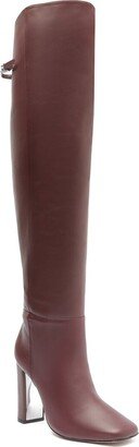 Austine Leather Over-The-Knee Boots