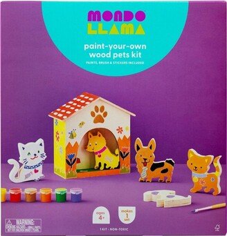 Paint-Your-Own Wood Pets Kit - Mondo Llama™