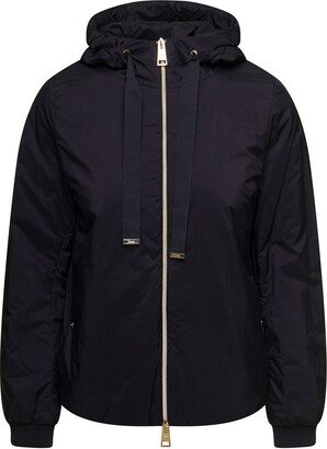 Zipped Drawstring Jacket