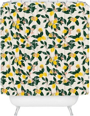 Holli Zollinger Lemony Shower Curtain