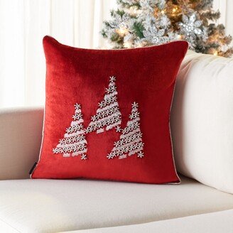 18 Winter Tree Pillow