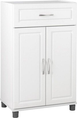 24 Boost 1 Drawer/2 Door Base Storage Cabinet White - Room & Joy