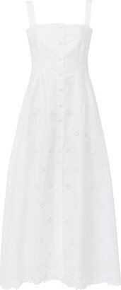 Pinafore Midi Dress