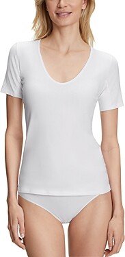 Rounded V Neck Undershirt