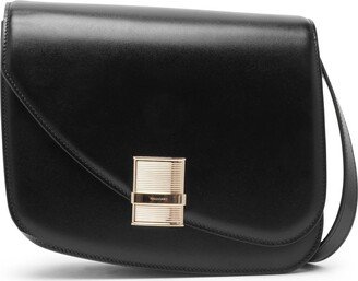 Oyster medium black bag