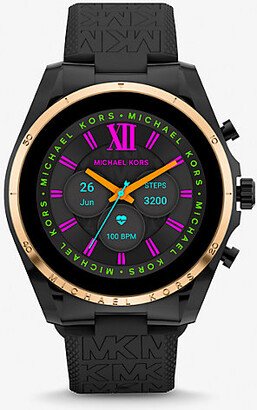 Gen 6 Bradshaw Black-Tone and Logo Silicone Smartwatch