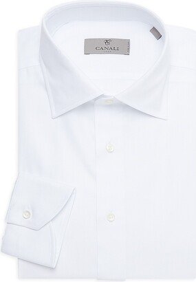 Solid Modern Fit Dress Shirt