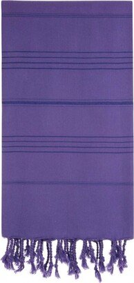 Gilliam Purple Turkish Beach & Bath Towels - Citizens Of The Collection Baby Shower Wedding Party Gift Peshtemalsarong Pareo