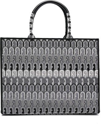 All-Over Logo Jacquard Tote Bag