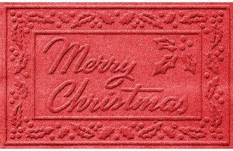 Water and Dirt Shield Merry Christmas Door Mat