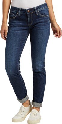 Boyfriend Ankle Straight Leg Jeans-AA