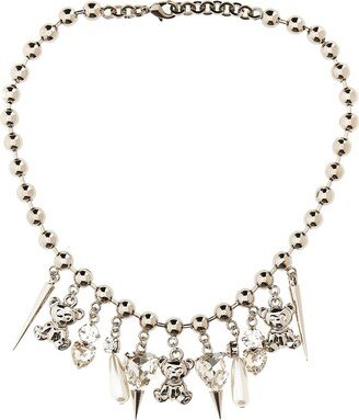 Embellished Chain-Link Necklace