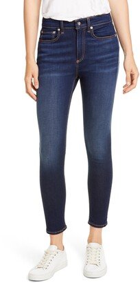 Nina High Waist Ankle Skinny Jeans-AA