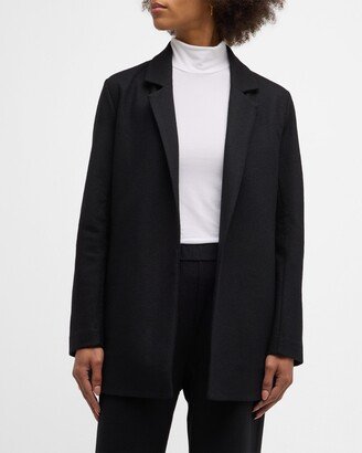 Missy Boiled Wool Blazer Jacket