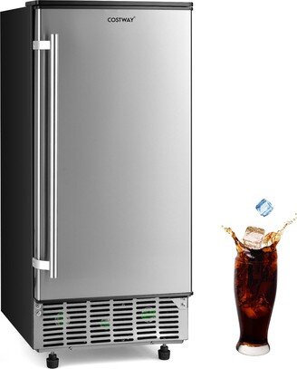 Built-in Ice Maker Free-Standing/Under Counter Machine 80lbs/Day w/ Light