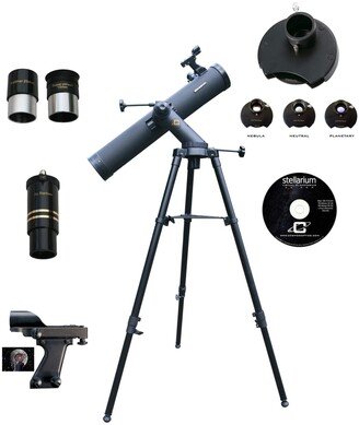 Cassini 1100mm x 102mm Astronomical Tracker Mount Telescope Kit with Color Filter Wheel