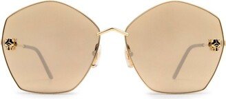 Round Frame Sunglasses-AM