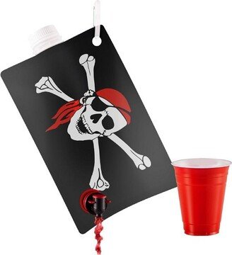 Party Flasks Pirate Flag Flask