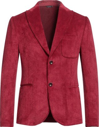 Suit Jacket Burgundy-AE