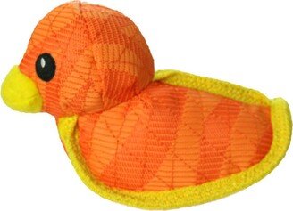 DuraForce Duck Tiger Orange-Yellow, Dog Toy
