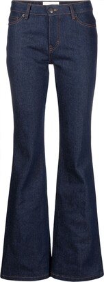 Mid-Rise Bootcut Jeans-BA