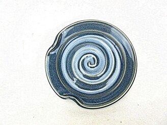 Ceramic Spoon Rest For The Stove, Handmade Pottery Holder Dish, Utensil Holder, Kitchen Décor