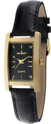 PP Peugeot Peugeot Women's Classic 14Kt Gold Plated Watch