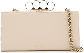 Four-Ring Chained Clutch Bag