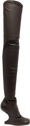 Cantilever 12mm above-knee boots-AA