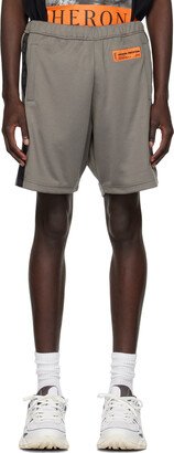 Gray Patch Shorts-AA