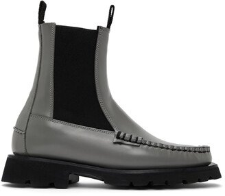 Grey Alda Chelsea Boots