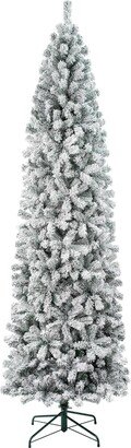 National Tree Company First Traditions 9' Acacia Flocked Tree