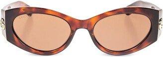 Cat-Eye Framed Sunglasses-AA