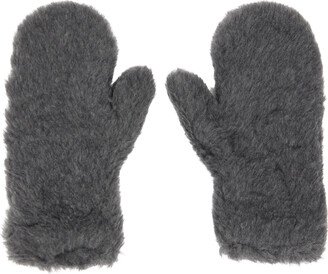 Gray Detachable Mittens