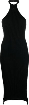 Halterneck Knitted Dress