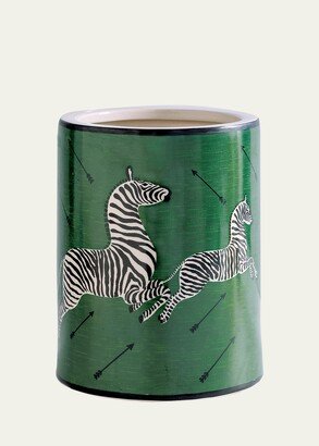 Zebra Green Ice Bucket-AA