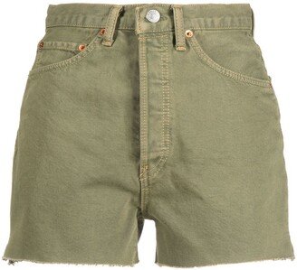 Mid-Rise Cut-Off Shorts