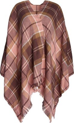 Tartan Fringed Edge Shawl-AA