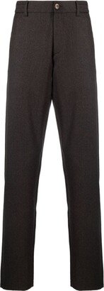 Slim-Cut Wool Chino Trousers-AA