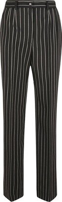 Pinstriped Palazzo Pants